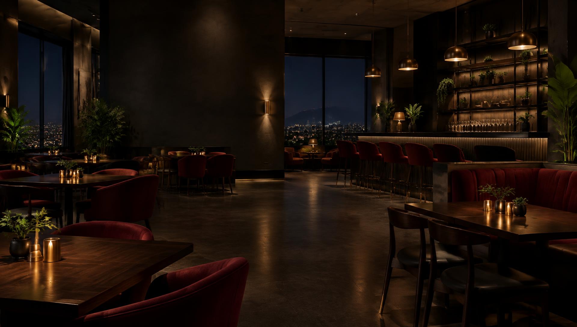 The Pepper Grill dining room